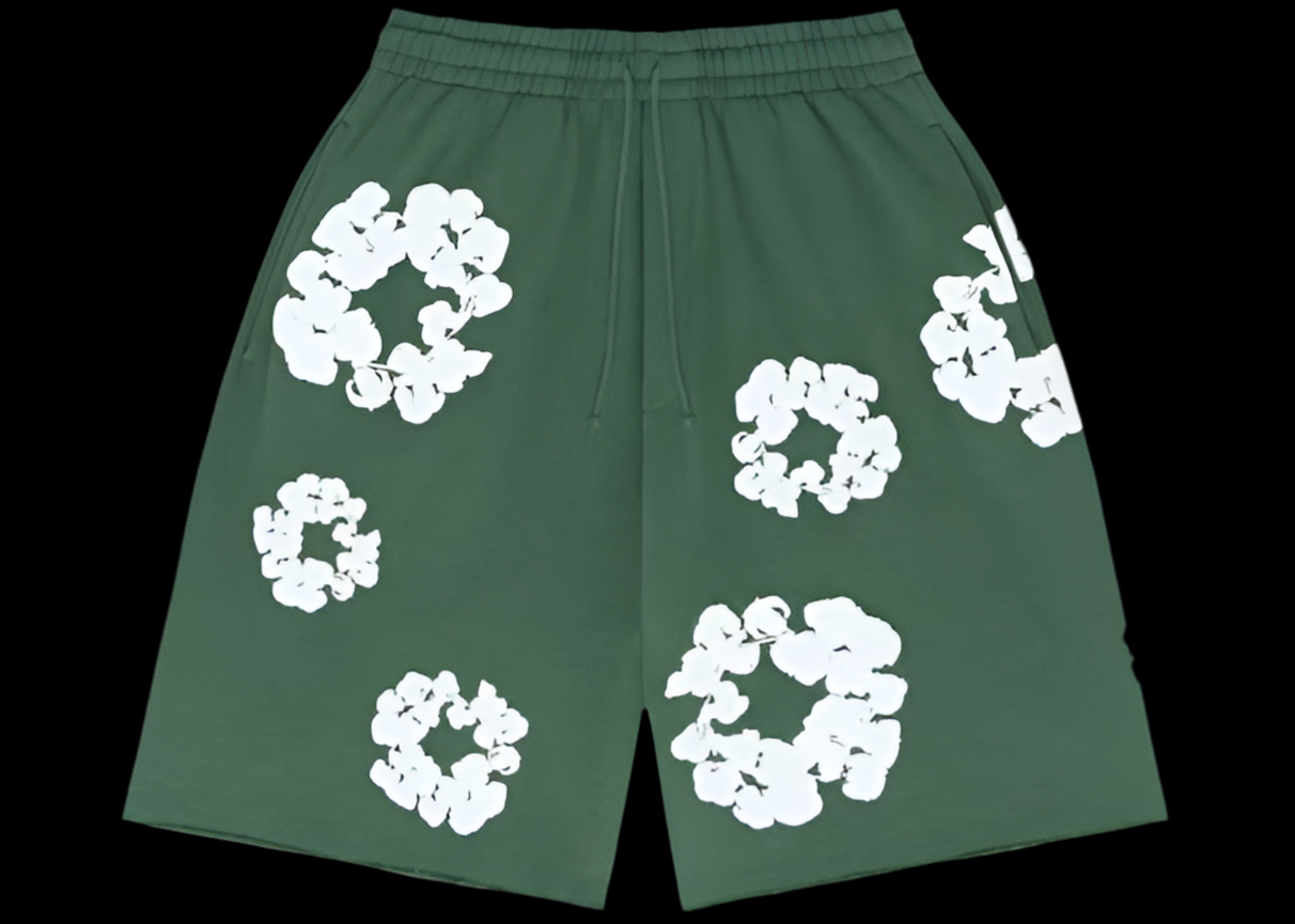 Denim Tears green shorts