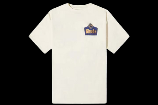 T-shirt Rhude Grand Cru Vintage Blanc